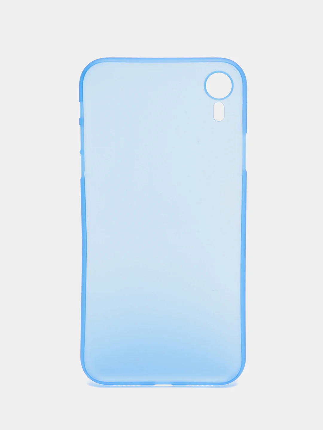 Голубой чехол на iPhone 6, 6S, 7, 8, SE 2020, 7 Plus, 8 Plus, X, XS, XS Max, XR, 11, 11 Pro, 11 Pro Max, 12
