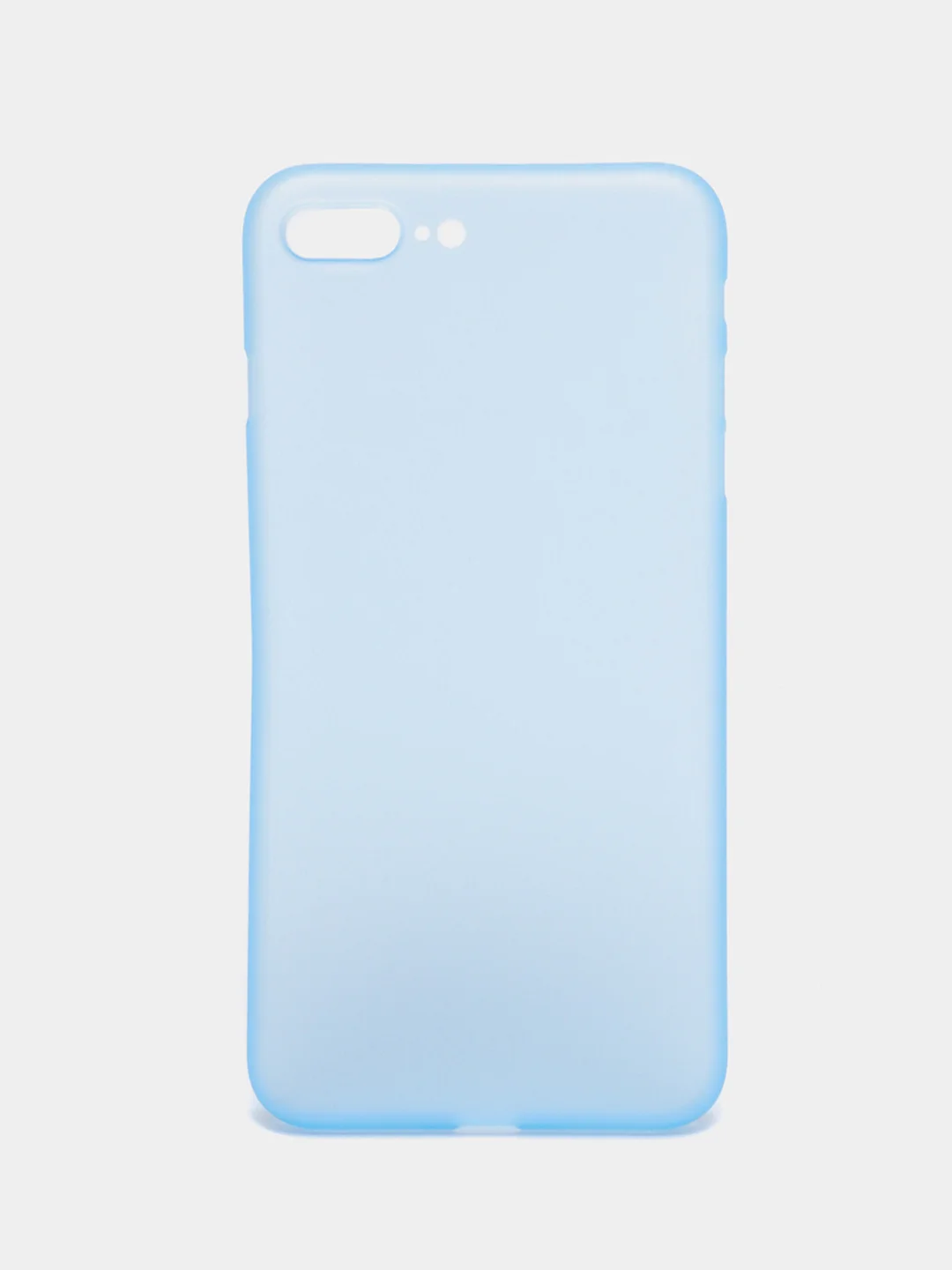 Голубой чехол на iPhone 6, 6S, 7, 8, SE 2020, 7 Plus, 8 Plus, X, XS, XS Max, XR, 11, 11 Pro, 11 Pro Max, 12