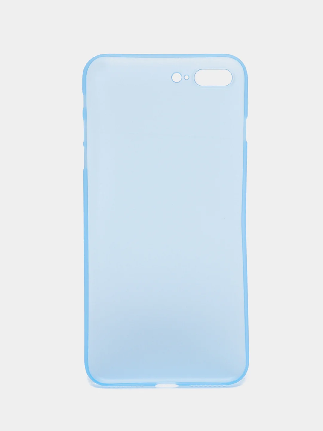 Голубой чехол на iPhone 6, 6S, 7, 8, SE 2020, 7 Plus, 8 Plus, X, XS, XS Max, XR, 11, 11 Pro, 11 Pro Max, 12