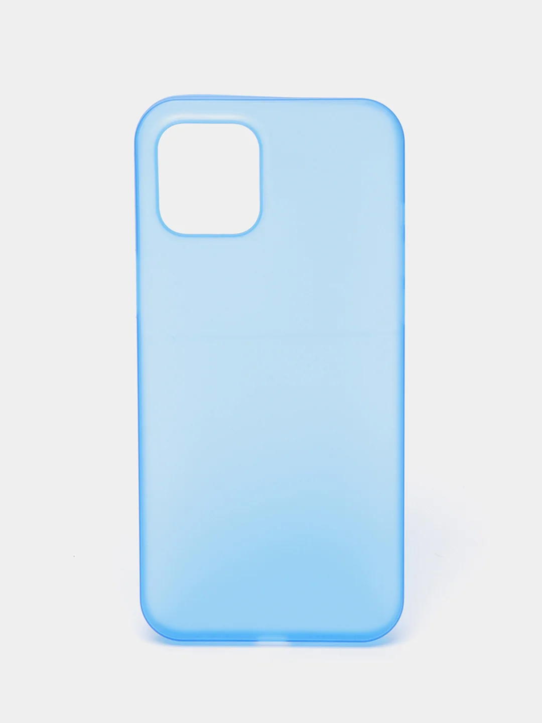 Голубой чехол на iPhone 6, 6S, 7, 8, SE 2020, 7 Plus, 8 Plus, X, XS, XS Max, XR, 11, 11 Pro, 11 Pro Max, 12