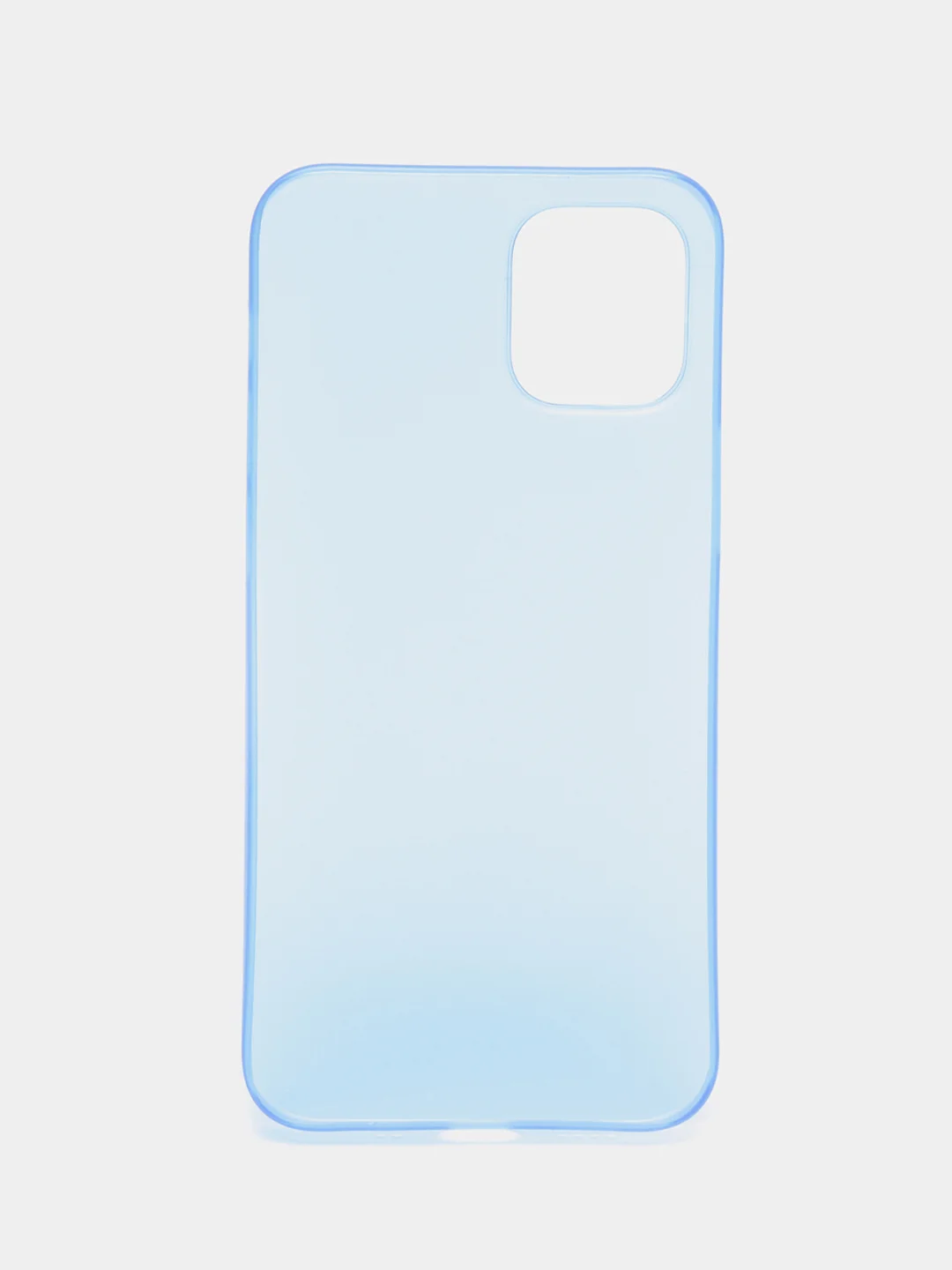 Голубой чехол на iPhone 6, 6S, 7, 8, SE 2020, 7 Plus, 8 Plus, X, XS, XS Max, XR, 11, 11 Pro, 11 Pro Max, 12