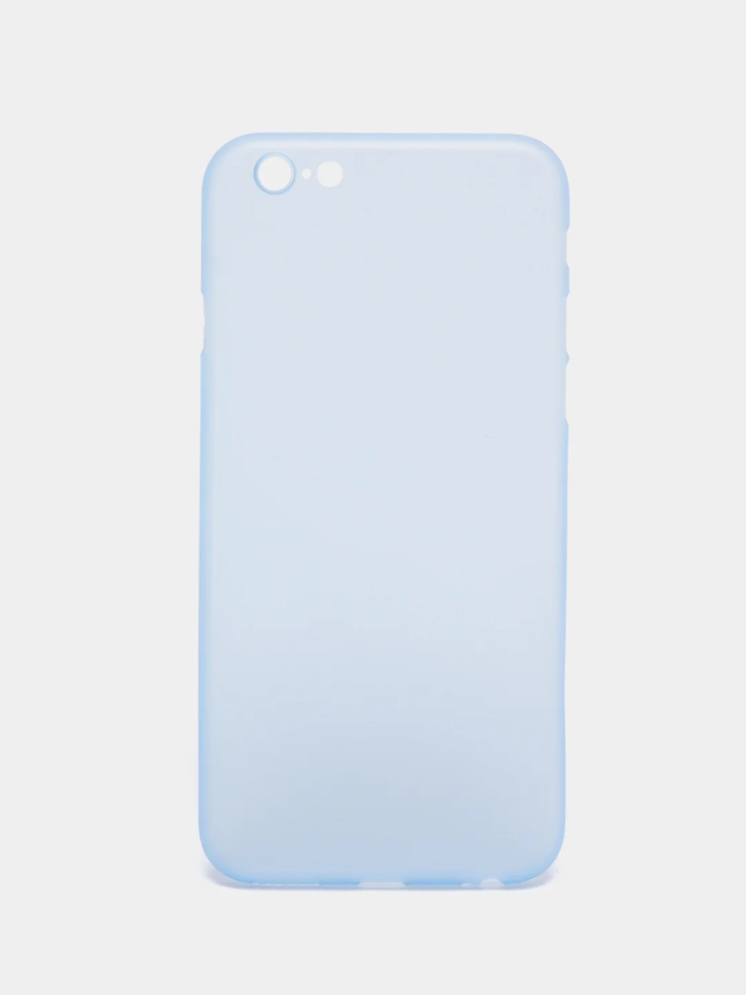 Голубой чехол на iPhone 6, 6S, 7, 8, SE 2020, 7 Plus, 8 Plus, X, XS, XS Max, XR, 11, 11 Pro, 11 Pro Max, 12