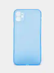Голубой чехол на iPhone 6, 6S, 7, 8, SE 2020, 7 Plus, 8 Plus, X, XS, XS Max, XR, 11, 11 Pro, 11 Pro Max, 12