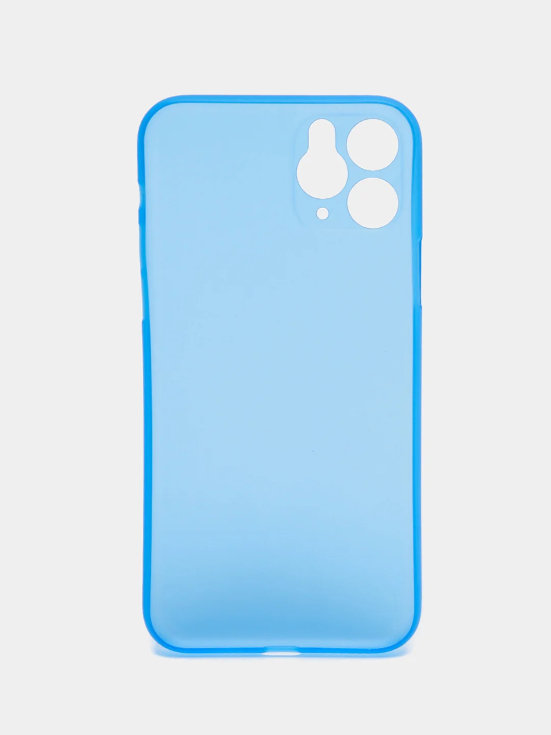 Голубой чехол на iPhone 6, 6S, 7, 8, SE 2020, 7 Plus, 8 Plus, X, XS, XS Max, XR, 11, 11 Pro, 11 Pro Max, 12