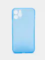 Голубой чехол на iPhone 6, 6S, 7, 8, SE 2020, 7 Plus, 8 Plus, X, XS, XS Max, XR, 11, 11 Pro, 11 Pro Max, 12