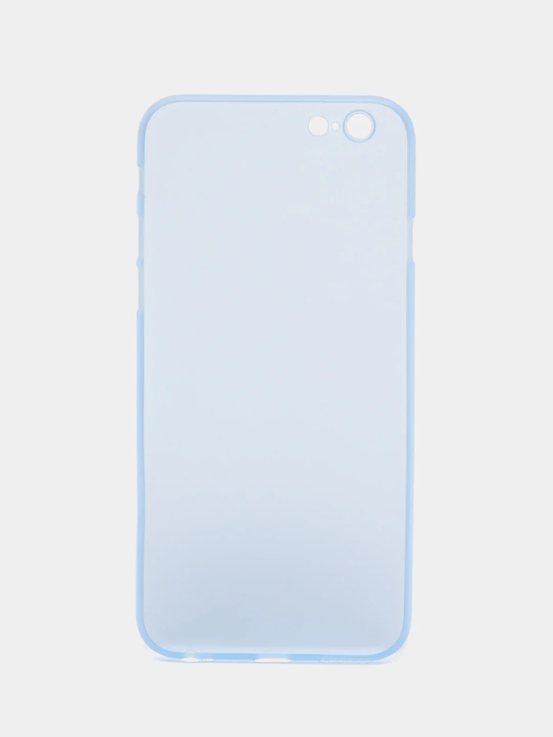 Голубой чехол на iPhone 6, 6S, 7, 8, SE 2020, 7 Plus, 8 Plus, X, XS, XS Max, XR, 11, 11 Pro, 11 Pro Max, 12