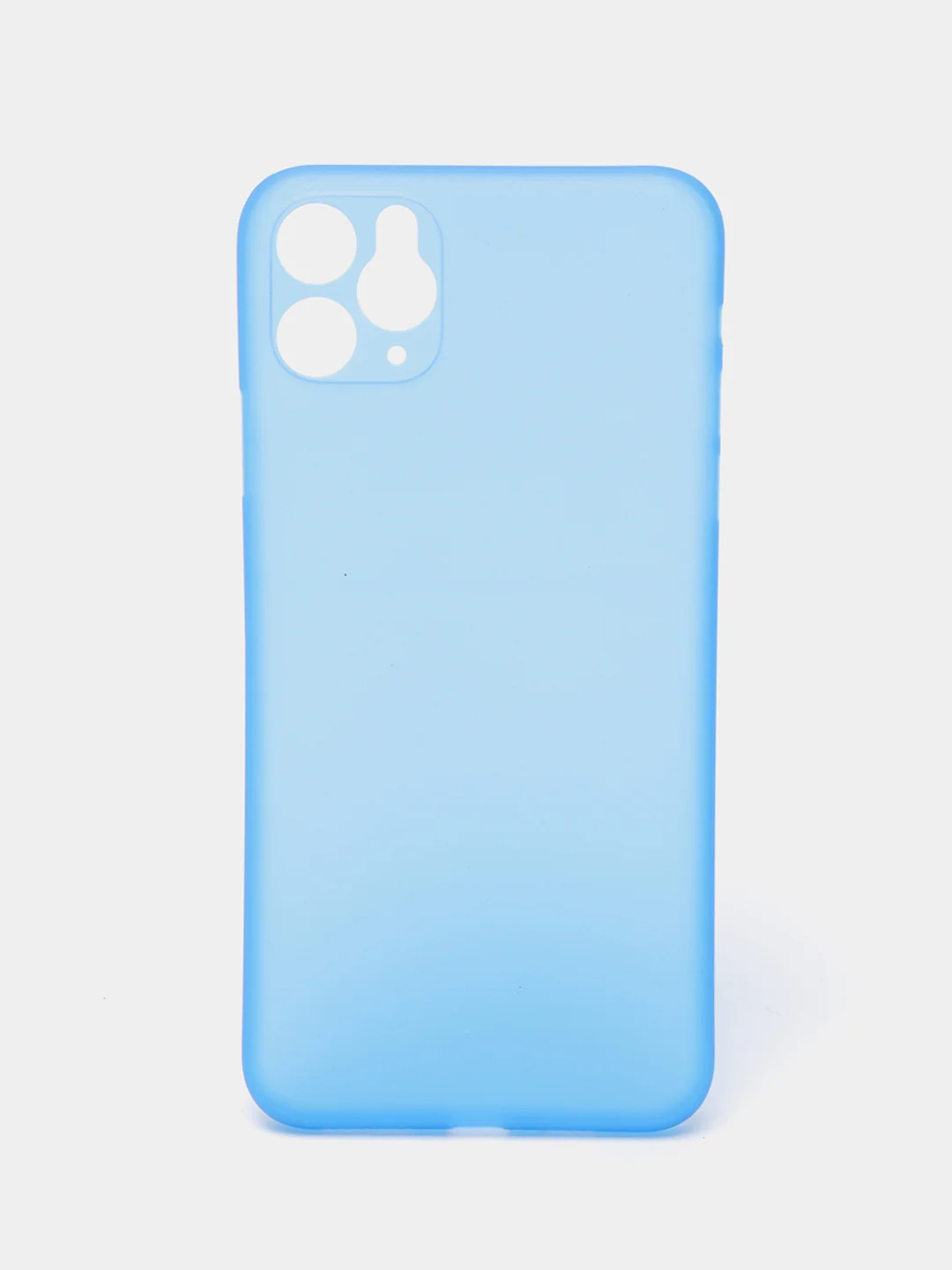 Голубой чехол на iPhone 6, 6S, 7, 8, SE 2020, 7 Plus, 8 Plus, X, XS, XS Max, XR, 11, 11 Pro, 11 Pro Max, 12
