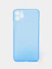 Голубой чехол на iPhone 6, 6S, 7, 8, SE 2020, 7 Plus, 8 Plus, X, XS, XS Max, XR, 11, 11 Pro, 11 Pro Max, 12