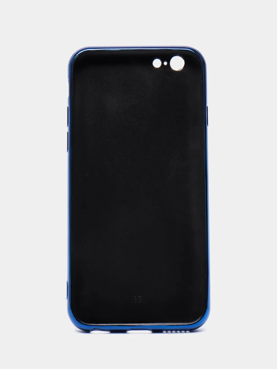 Голубой чехол iPhone 6/6s пластиковый абстракция