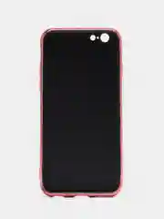Желтый чехол iPhone 6/6s пластиковый абстракция