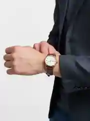 Коричневый наручные мужские часы OLEVS