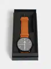 Карамельный наручные мужские часы Olevs, ультратонкие