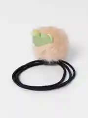 Молочный резинки с меховым шариком