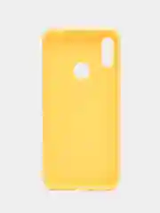 Желтый силиконовый чехол для Honor 8A / 8A Prime / Huawei Y6 2019 / У6 Prime / Y6s (Хуавей Хонор 8А / 8А Прайм), прозрачный