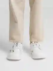 Белый туфли школьные для девочек