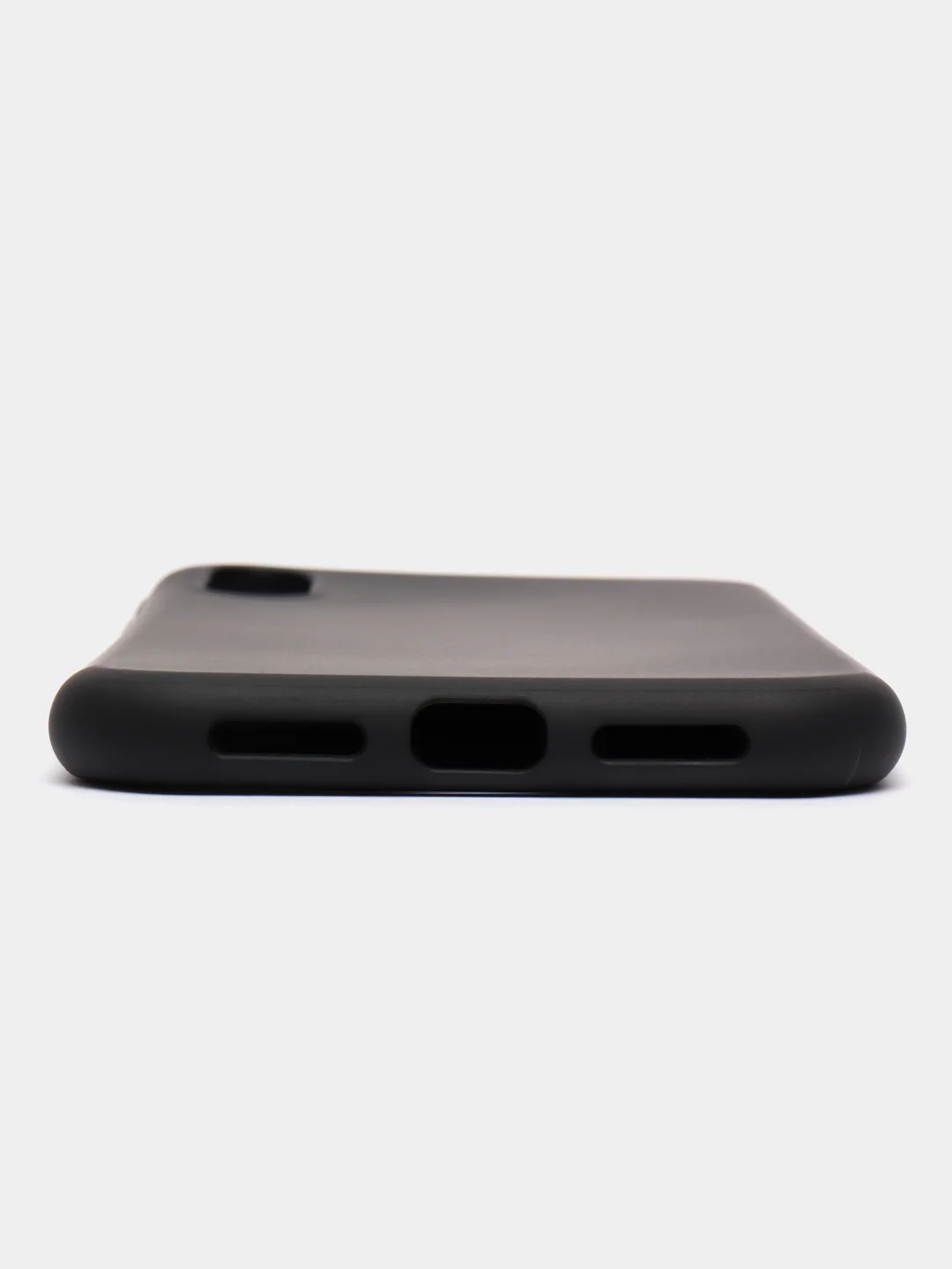 Черный чехол накладка для iPhone X / Xs