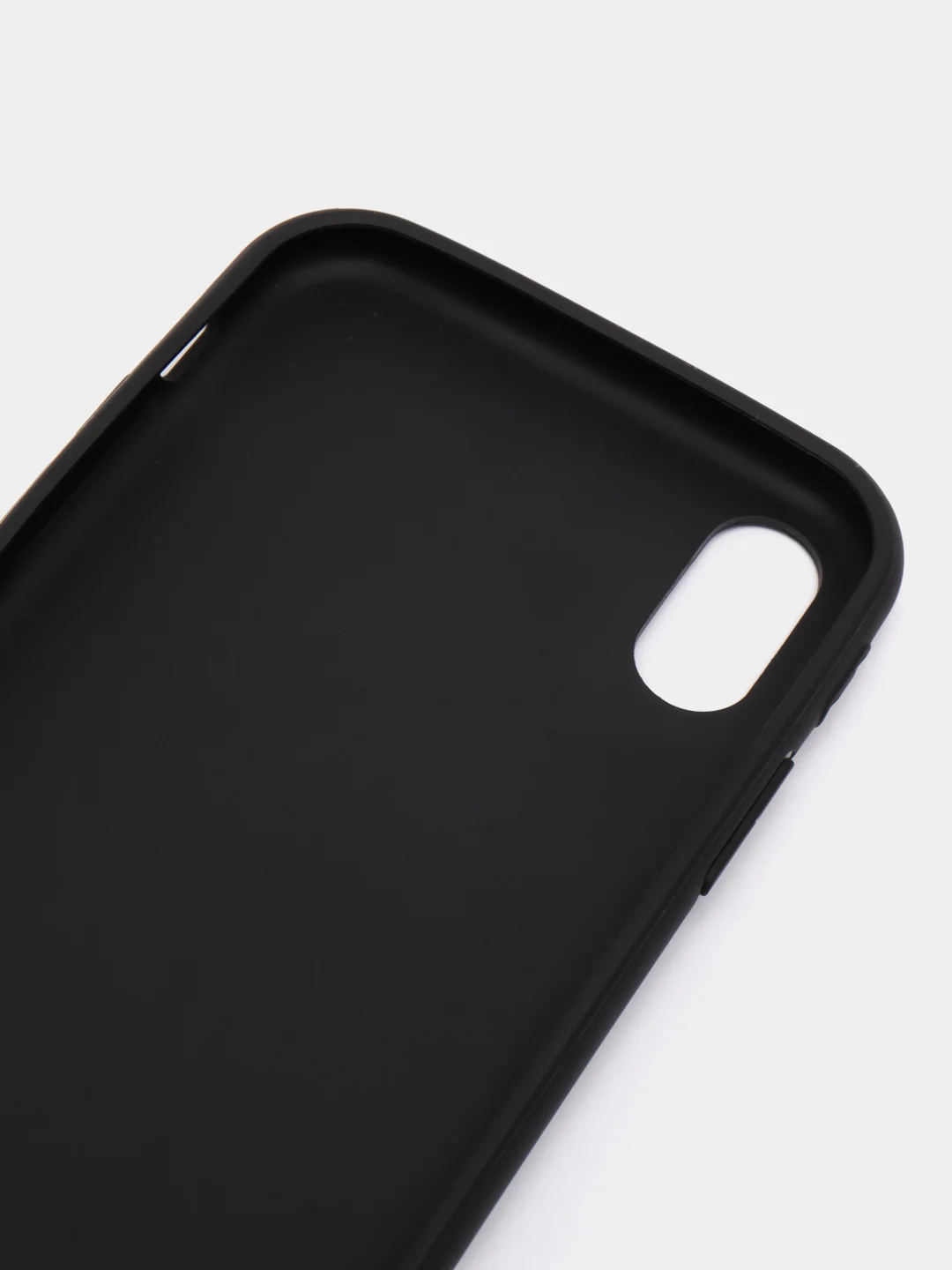 Черный чехол накладка для iPhone X / Xs