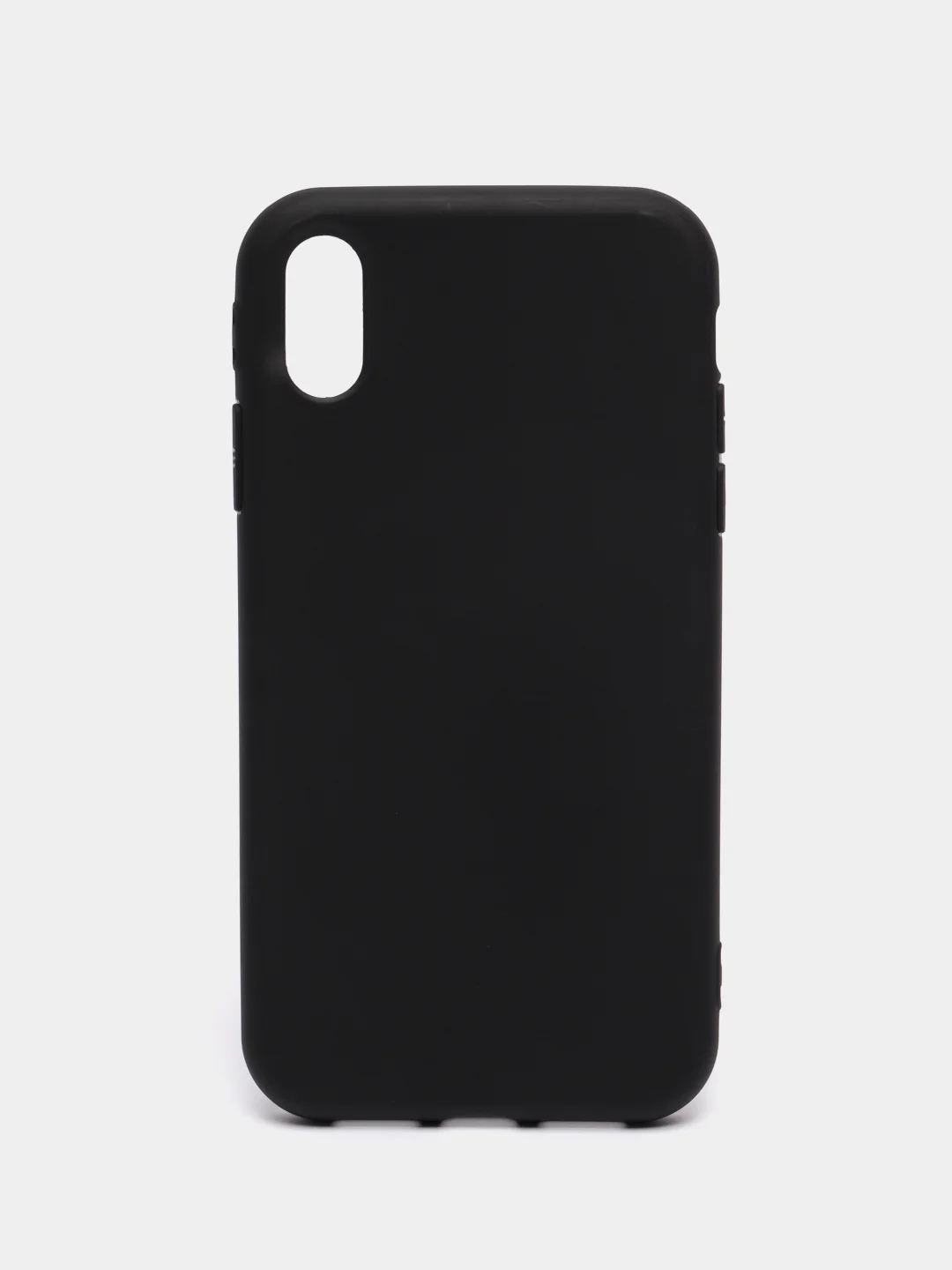 Черный чехол накладка для iPhone X / Xs
