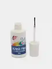 Клей ПВА Луч, с кисточкой, 20 г
