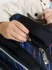 Черный рюкзак школьный, для младших классов
