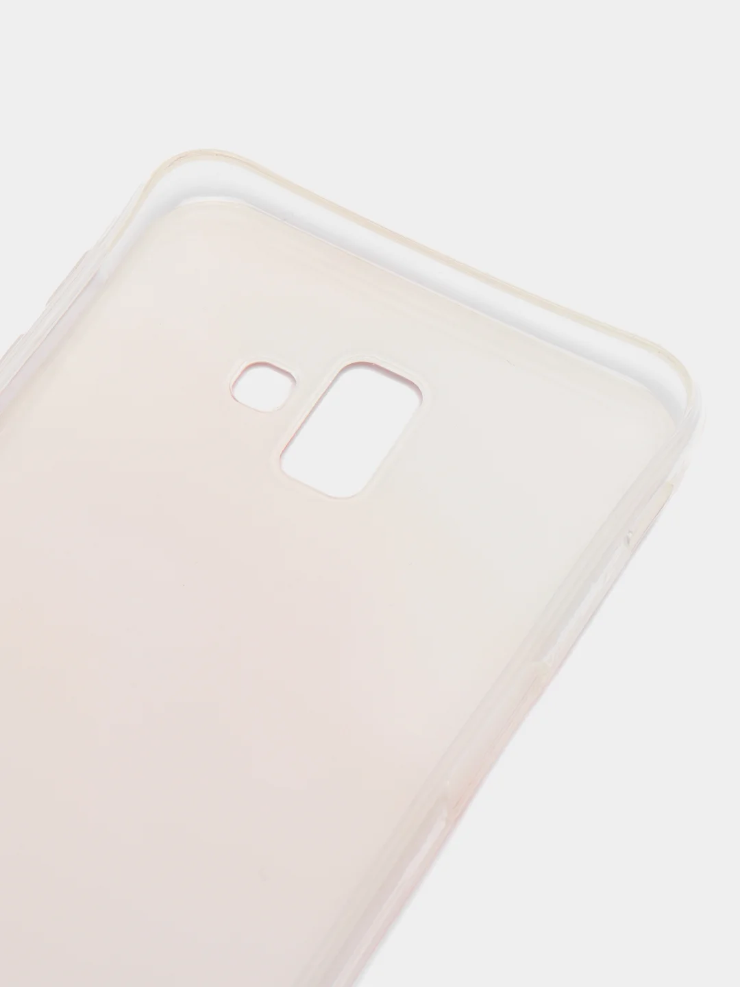 Пастельно-коралловый чехол накладка для Samsung Galaxy J6+ / A7 (2018) / J8 / A6+ / J4+