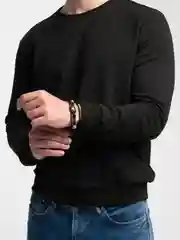Вишнёвый плетеный браслет
