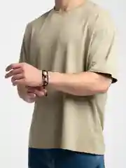 Аметистовый плетеный браслет