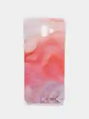 Пастельно-коралловый чехол накладка для Samsung Galaxy J6+ / A7 (2018) / J8 / A6+ / J4+