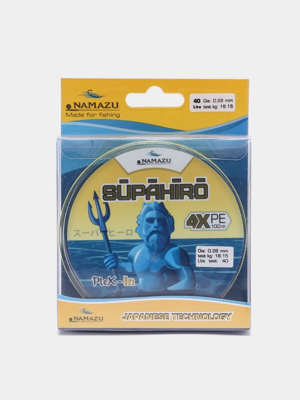 Плетенка Namazu SUPAHIRO 4X, 100 м
