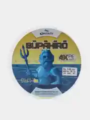 Желтый плетенка Namazu SUPAHIRO 4X, 100 м