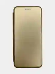 Золотой чехол-книжка для Huawei Honor 9 lite из экокожи