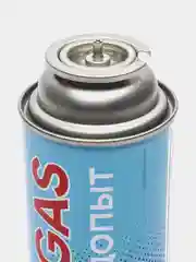 Голубой газ универсальный для горелок и плит, баллон, горелка
