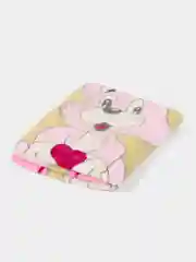 Розовый плед детский
