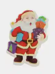 Красный наклейки новогодние объемные