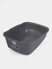Туалет для кошек Aseo Jumbo, с бортом, серый