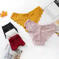 Кружевные женские трусы, женское нижнее белье, сексуальное