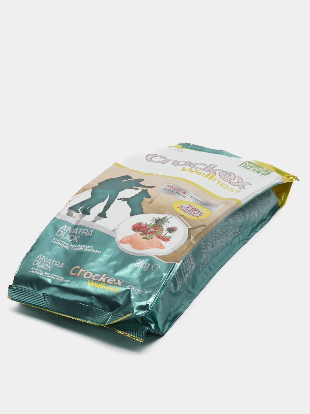Корм сухой для собак мелких пород Crockex "Утка и рис", 2 кг