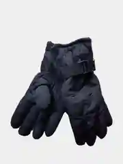 Черный перчатки мужские, на меховом подкладе