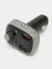 Черный автомобильное зарядное устройство Borofone BC32, 2 USB
