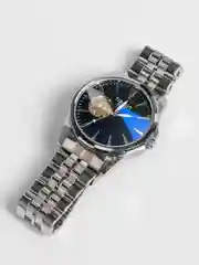 Серебряный часы механические