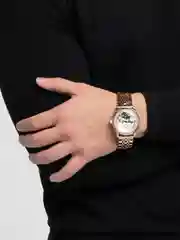 Золотой часы механические Omega
