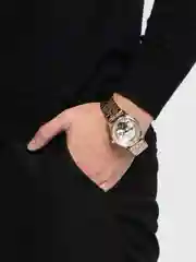 Золотой часы механические Omega