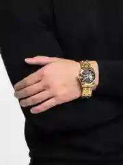 Золотой часы механические