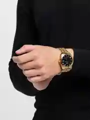 Черный часы механические