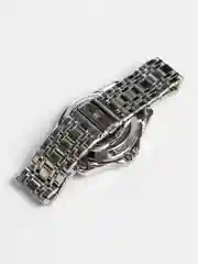 Серый металлик часы механические, мужские