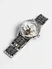 Серебряный часы механические Omega