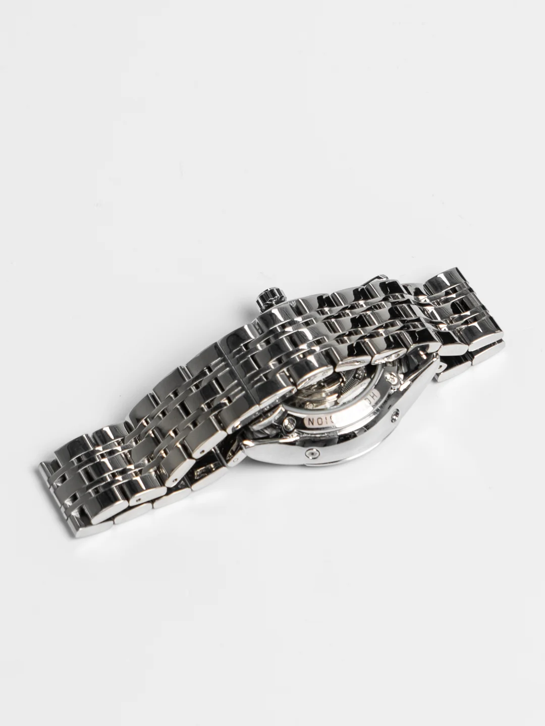 Серебряный часы механические Omega