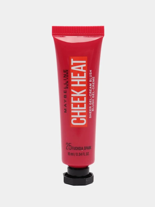 Румяна Maybelline New York "Cheek Heat", оттенок 25- Фуксия, 10 мл