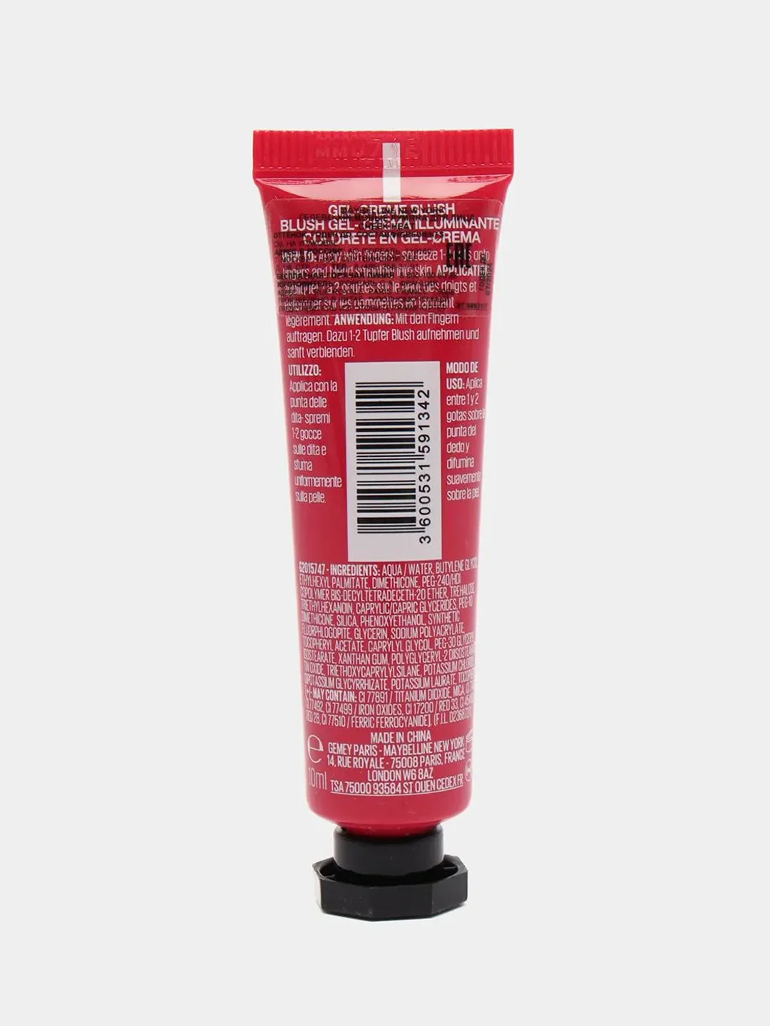 Румяна Maybelline New York "Cheek Heat", оттенок 25- Фуксия, 10 мл