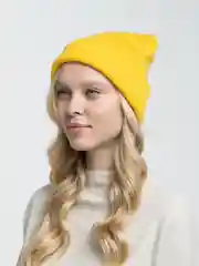 Желтый шапка женская